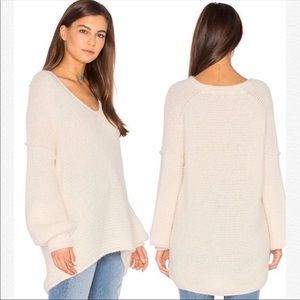 Free People All Mine Sweater Alpaca Chunky Knit XS